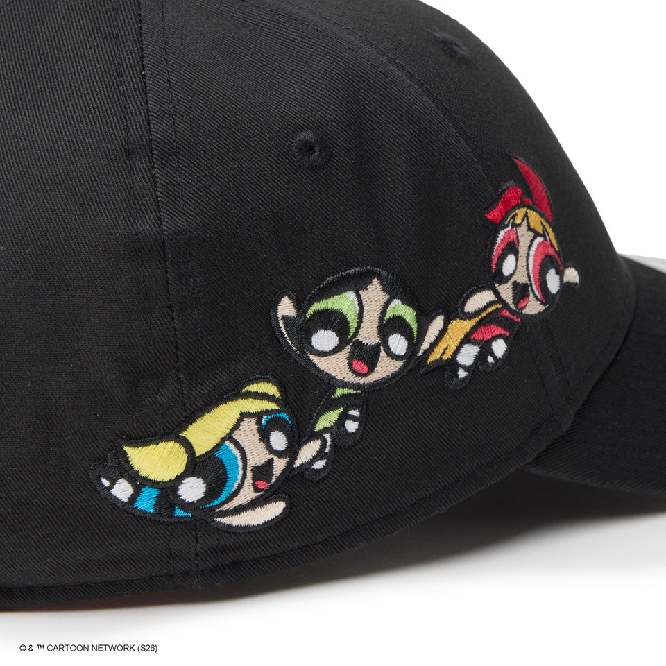 9FORTY The Powerpuff Girls パワーパフ ガールズ サイド ブラック | NEW ERA ニューエラ公式オンラインストア
