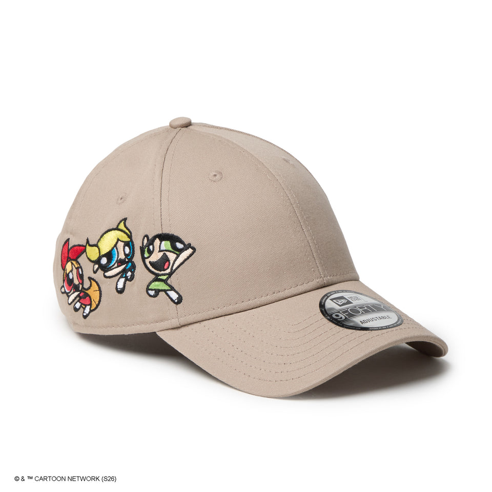 9FORTY The Powerpuff Girls パワーパフ ガールズ サイド アッシュブラウン | NEW ERA ニューエラ公式オンラインストア
