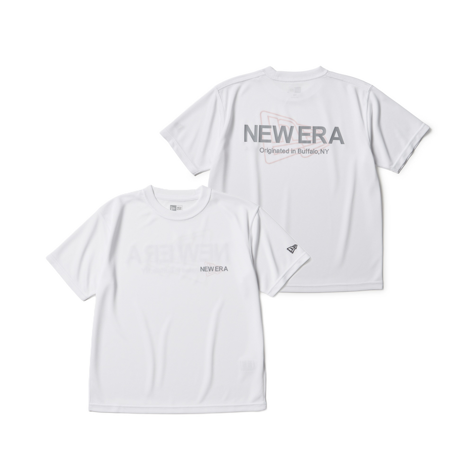 キッズ Youth 半袖 テック Tシャツ Buffalo Est. ホワイト