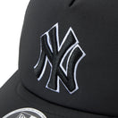 9FORTY A-Frame APEX ニューヨーク・ヤンキース ブラック | ゴルフ | NEW ERA ニューエラ公式オンラインストア