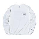 長袖 ウォッシュド コットン Tシャツ いいちこ オフホワイト
