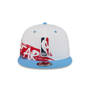 9FIFTY 2026 NBA All-Star Game Brushstroke クロームホワイト スカイブルーバイザー | NEW ERA ニューエラ公式オンラインストア