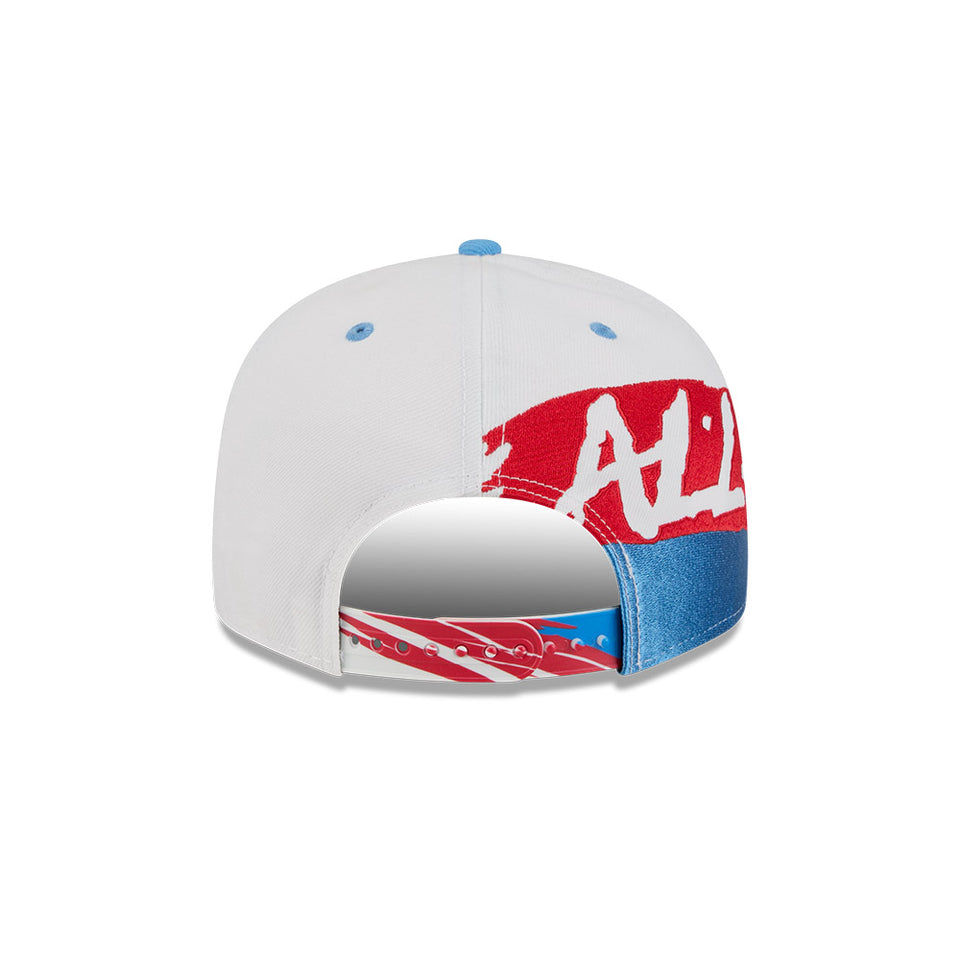 9FIFTY 2026 NBA All-Star Game Brushstroke クロームホワイト スカイブルーバイザー | NEW ERA ニューエラ公式オンラインストア