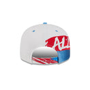 9FIFTY 2026 NBA All-Star Game Brushstroke クロームホワイト スカイブルーバイザー | NEW ERA ニューエラ公式オンラインストア