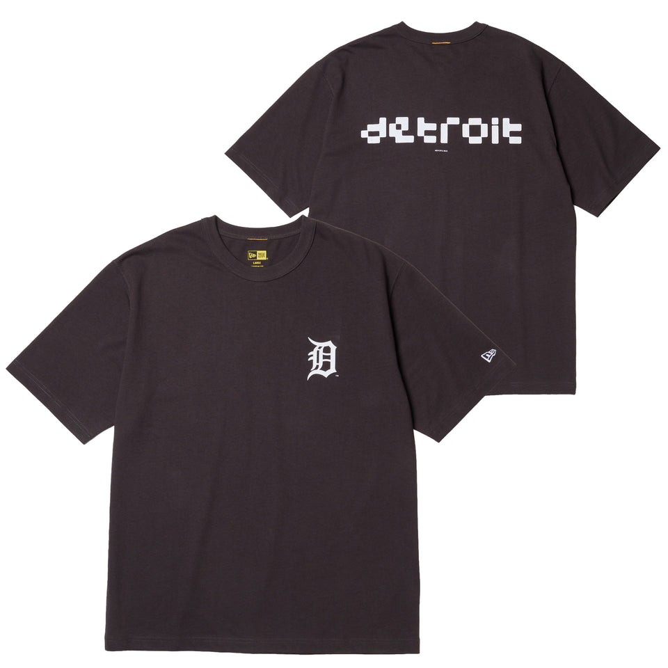 半袖 ウォッシュドコットン Tシャツ powered by GORO (min-nano) デトロイト・タイガース スミクロ