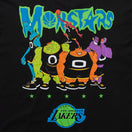 半袖 オーバーサイズド コットン Tシャツ Space Jam 2 スペース・ジャム 2 ロサンゼルス・レイカーズ ブラック