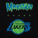 半袖 オーバーサイズド コットン Tシャツ Space Jam 2 スペース・ジャム 2 ロサンゼルス・レイカーズ ブラック