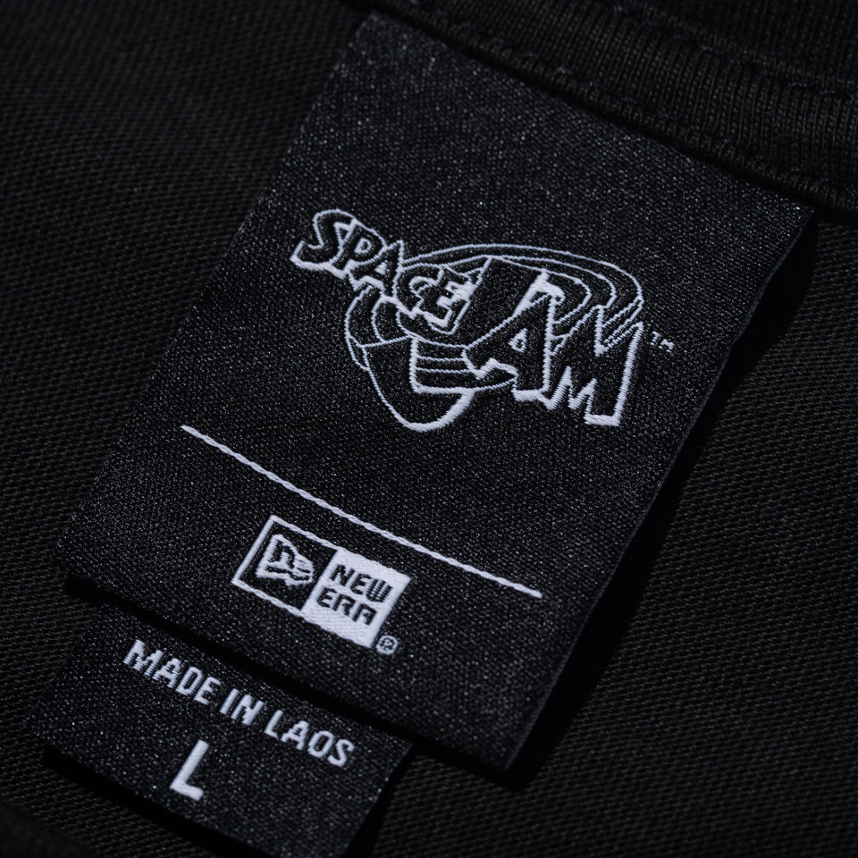 半袖 オーバーサイズド コットン Tシャツ Space Jam 2 スペース・ジャム 2 ロサンゼルス・レイカーズ ブラック