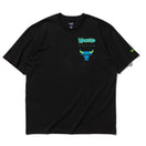 半袖 オーバーサイズド コットン Tシャツ Space Jam 2 スペース・ジャム 2 シカゴ・ブルズ ブラック