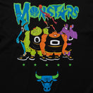 半袖 オーバーサイズド コットン Tシャツ Space Jam 2 スペース・ジャム 2 シカゴ・ブルズ ブラック