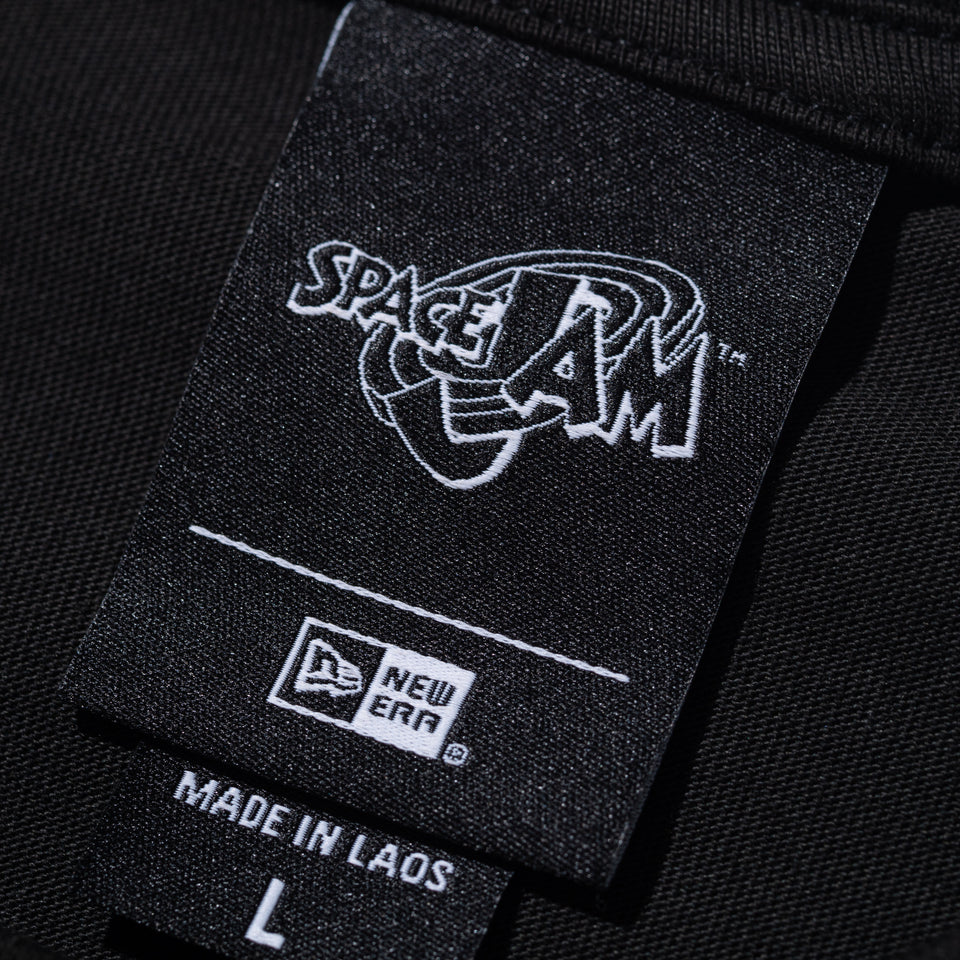 半袖 オーバーサイズド コットン Tシャツ Space Jam 2 スペース・ジャム 2 シカゴ・ブルズ ブラック