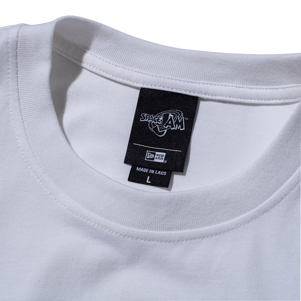 半袖 オーバーサイズド コットン Tシャツ Space Jam 2 スペース・ジャム 2 Tune Squad ロサンゼルス・レイカーズ ホワイト