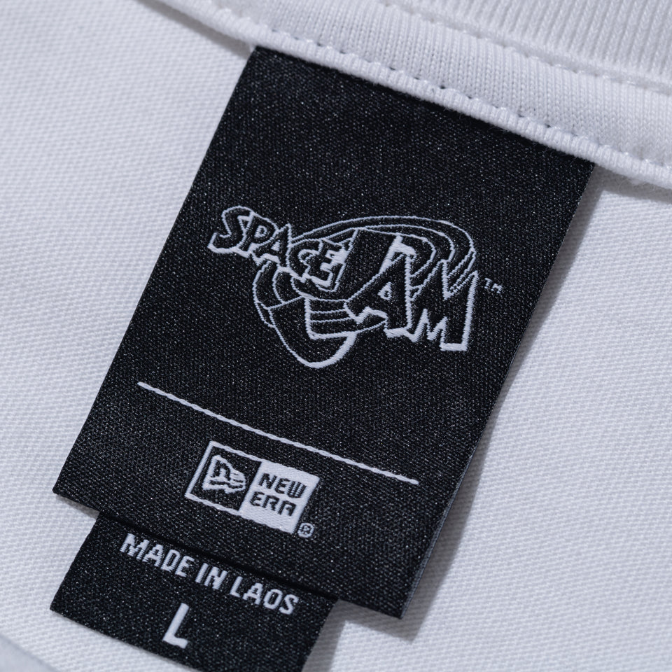 半袖 オーバーサイズド コットン Tシャツ Space Jam 2 スペース・ジャム 2 Tune Squad ロサンゼルス・レイカーズ ホワイト