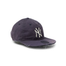 キッズ Youth 9TWENTY powered by GORO (min-nano) KIDS ニューヨーク・ヤンキース ダメージ/パッカブルバイザー ネイビー | NEW ERA ニューエラ公式オンラインストア