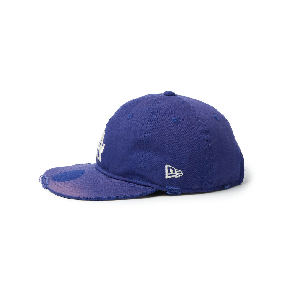 キッズ Youth 9TWENTY powered by GORO (min-nano) KIDS ロサンゼルス・ドジャース ダメージ/パッカブルバイザー ダークロイヤル | NEW ERA ニューエラ公式オンラインストア