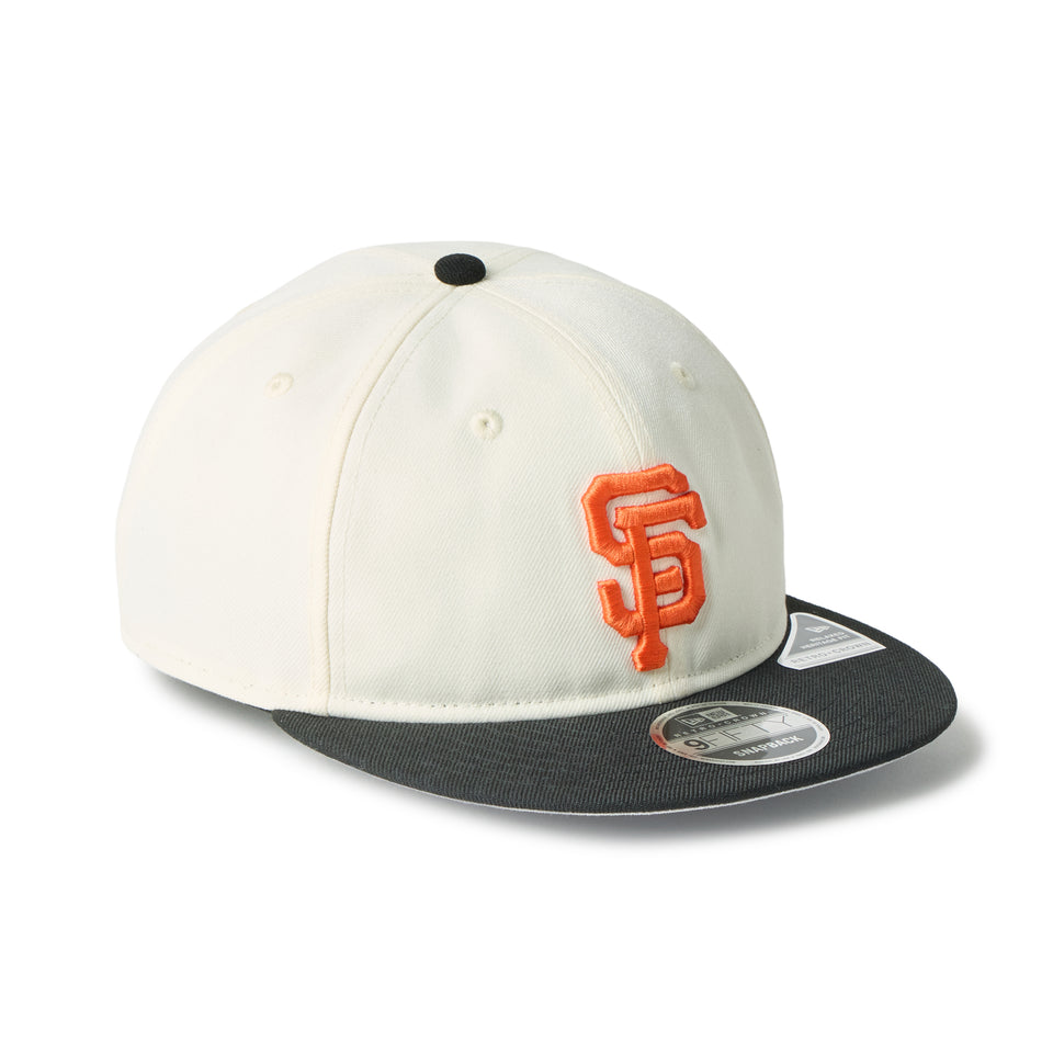 RC 9FIFTY Flat Visor powered by GORO (min-nano) サンフランシスコ・ジャイアンツ クローム/ブラック | NEW ERA ニューエラ公式オンラインストア