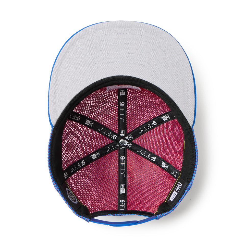 RC 9FIFTY Flat Visor powered by GORO (min-nano) ニューヨーク・レンジャース ダブルメッシュ ブルーメッシュ/ブルーアズール | NEW ERA ニューエラ公式オンラインストア