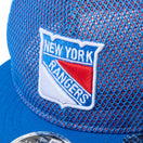 RC 9FIFTY Flat Visor powered by GORO (min-nano) ニューヨーク・レンジャース ダブルメッシュ ブルーメッシュ/ブルーアズール | NEW ERA ニューエラ公式オンラインストア