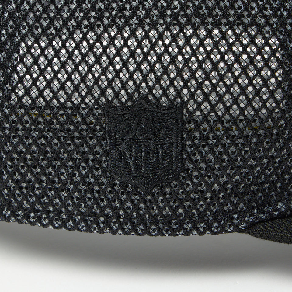 RC 9FIFTY Flat Visor powered by GORO (min-nano) ラスベガス・レイダース ダブルメッシュ ブラックメッシュ/ブラック | NEW ERA ニューエラ公式オンラインストア