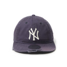 9THIRTY powered by GORO (min-nano) ニューヨーク・ヤンキース ダメージ/パッカブルバイザー/モンレーウォッシュ ネイビー | NEW ERA ニューエラ公式オンラインストア