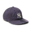 9THIRTY powered by GORO (min-nano) ニューヨーク・ヤンキース ダメージ/パッカブルバイザー/モンレーウォッシュ ネイビー | NEW ERA ニューエラ公式オンラインストア