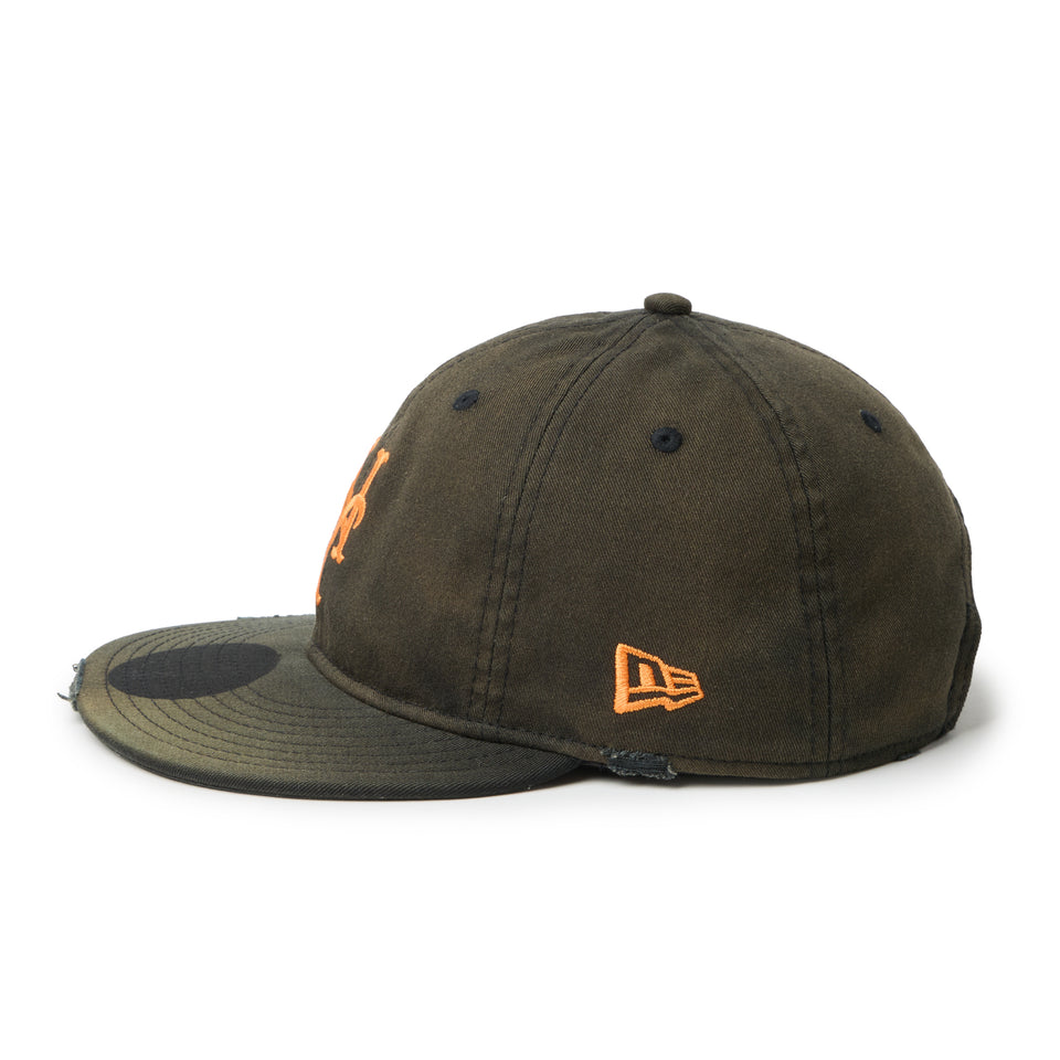 9THIRTY powered by GORO (min-nano) ニューヨーク・メッツ ダメージ/パッカブルバイザー/モンレーウォッシュ ブラック | NEW ERA ニューエラ公式オンラインストア