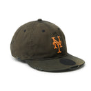 9THIRTY powered by GORO (min-nano) ニューヨーク・メッツ ダメージ/パッカブルバイザー/モンレーウォッシュ ブラック | NEW ERA ニューエラ公式オンラインストア