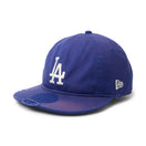 9THIRTY powered by GORO (min-nano) ロサンゼルス・ドジャース ダメージ/パッカブルバイザー/モンレーウォッシュ ダークロイヤル | NEW ERA ニューエラ公式オンラインストア