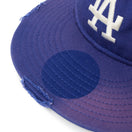 9THIRTY powered by GORO (min-nano) ロサンゼルス・ドジャース ダメージ/パッカブルバイザー/モンレーウォッシュ ダークロイヤル | NEW ERA ニューエラ公式オンラインストア
