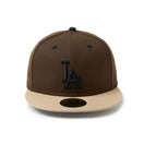 59FIFTY powered by GORO (min-nano) ロサンゼルス・ドジャース ウォルナット/キャメル | NEW ERA ニューエラ公式オンラインストア