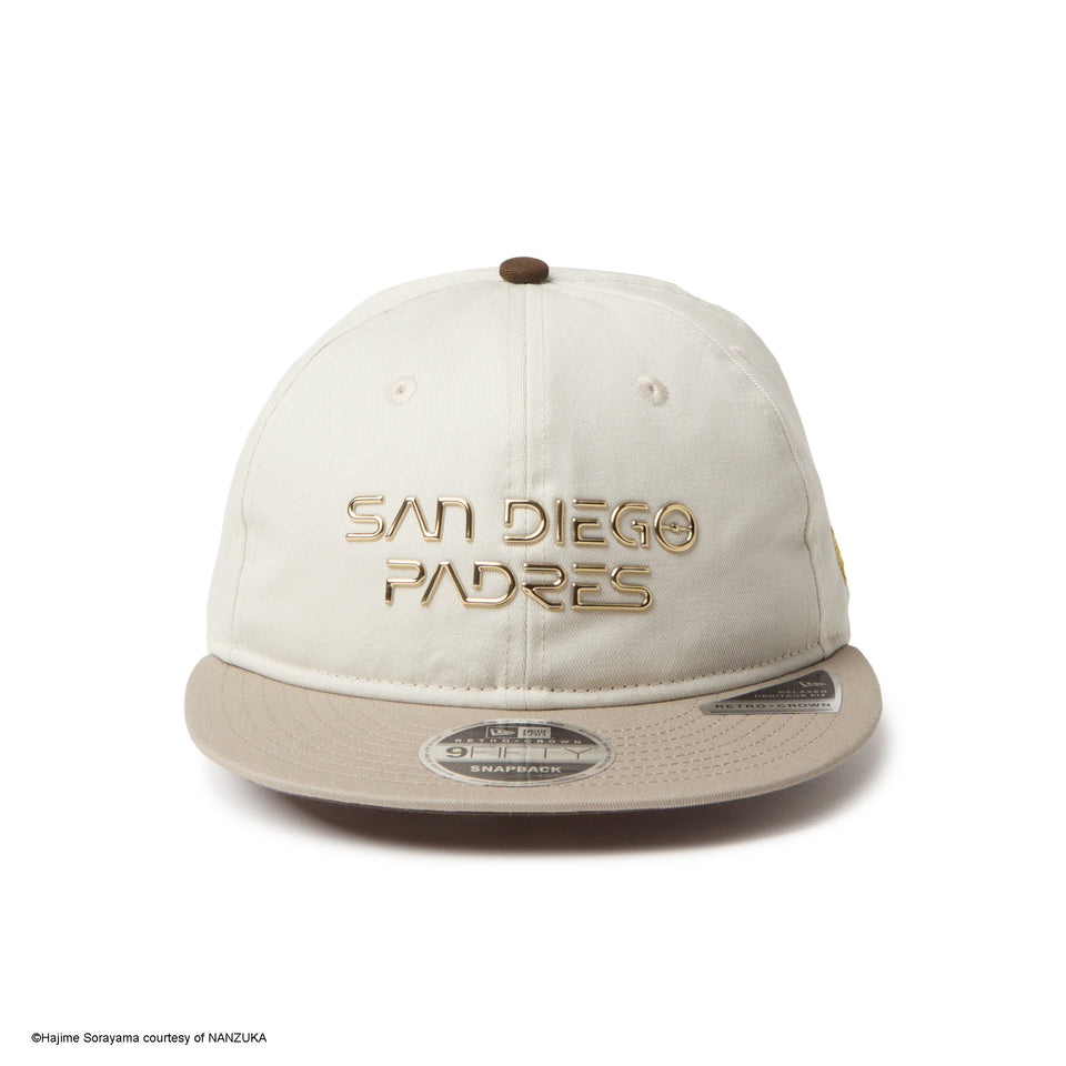 RC 9FIFTY Flat Visor HAJIME SORAYAMA TPUロゴ サンディエゴ･パドレス　アイボリー/ペブル | NEW ERA ニューエラ公式オンラインストア