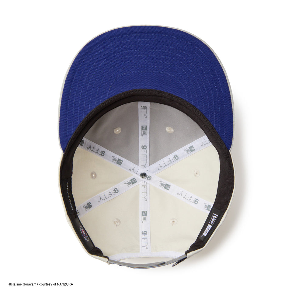 RC 9FIFTY Flat Visor HAJIME SORAYAMA TPUロゴ ロサンゼルス・ドジャース アイボリー/ミディアムシルバー | NEW ERA ニューエラ公式オンラインストア