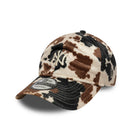 9TWENTY Animal Print Cow ニューヨーク・ヤンキース カウ ブラック ブラウン アイボリー | NEW ERA ニューエラ公式オンラインストア