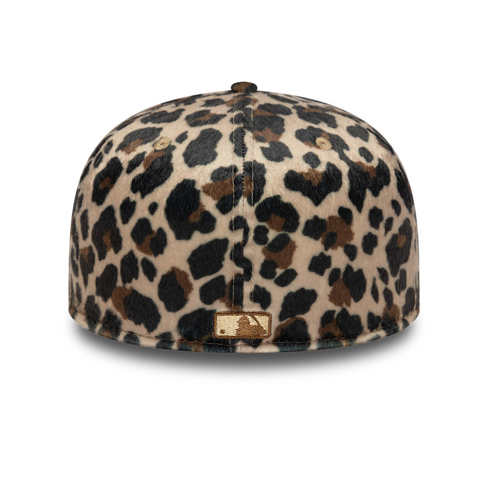 59FIFTY Animal Print Leopard ニューヨーク・ヤンキース レオパード ブラック キャメル ブラウン | NEW ERA ニューエラ公式オンラインストア