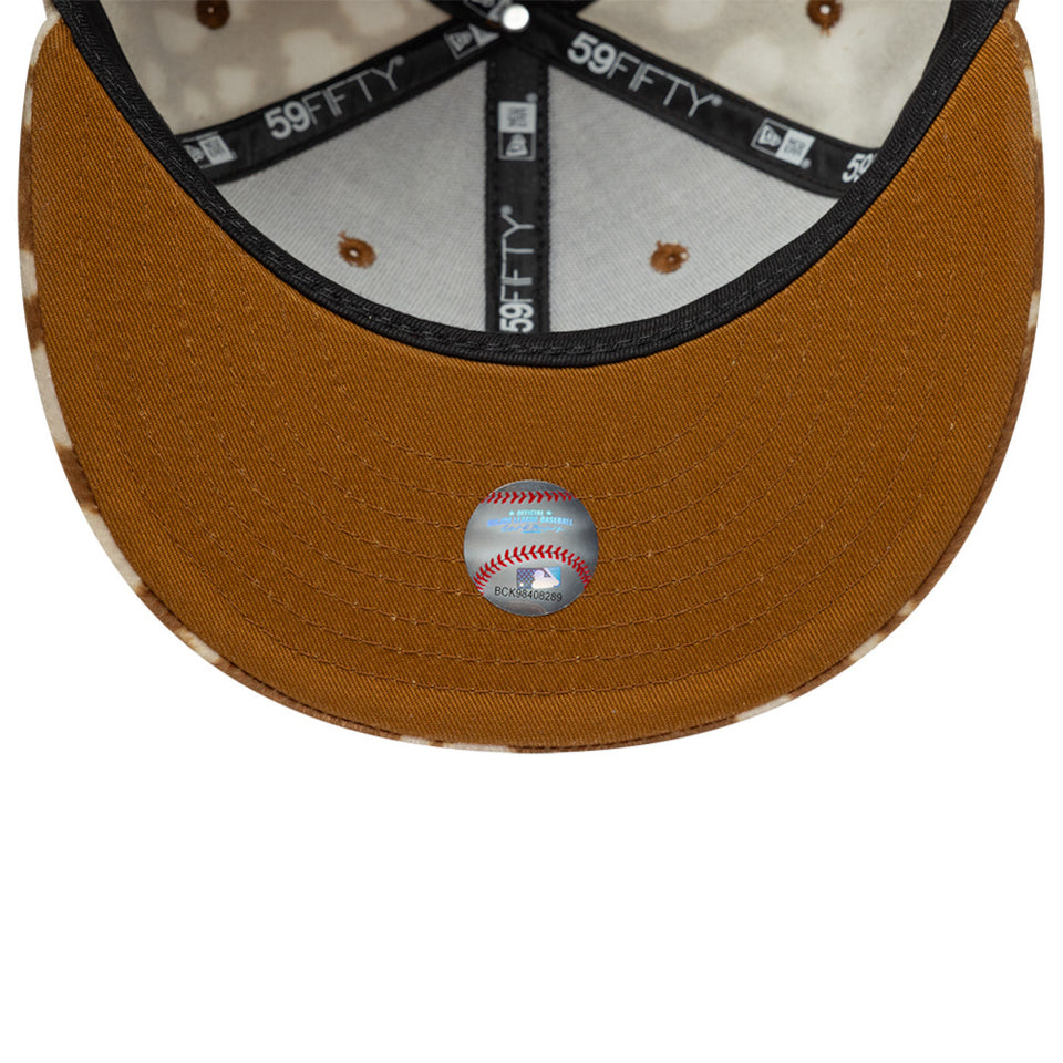 59FIFTY Animal Print ロサンゼルス・ドジャース ブラウン アイボリー | NEW ERA ニューエラ公式オンラインストア