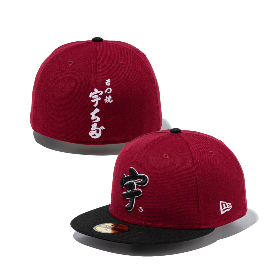 59FIFTY 宇ち多゛ カーディナル ブラックバイザー | NEW ERA ニューエラ公式オンラインストア
