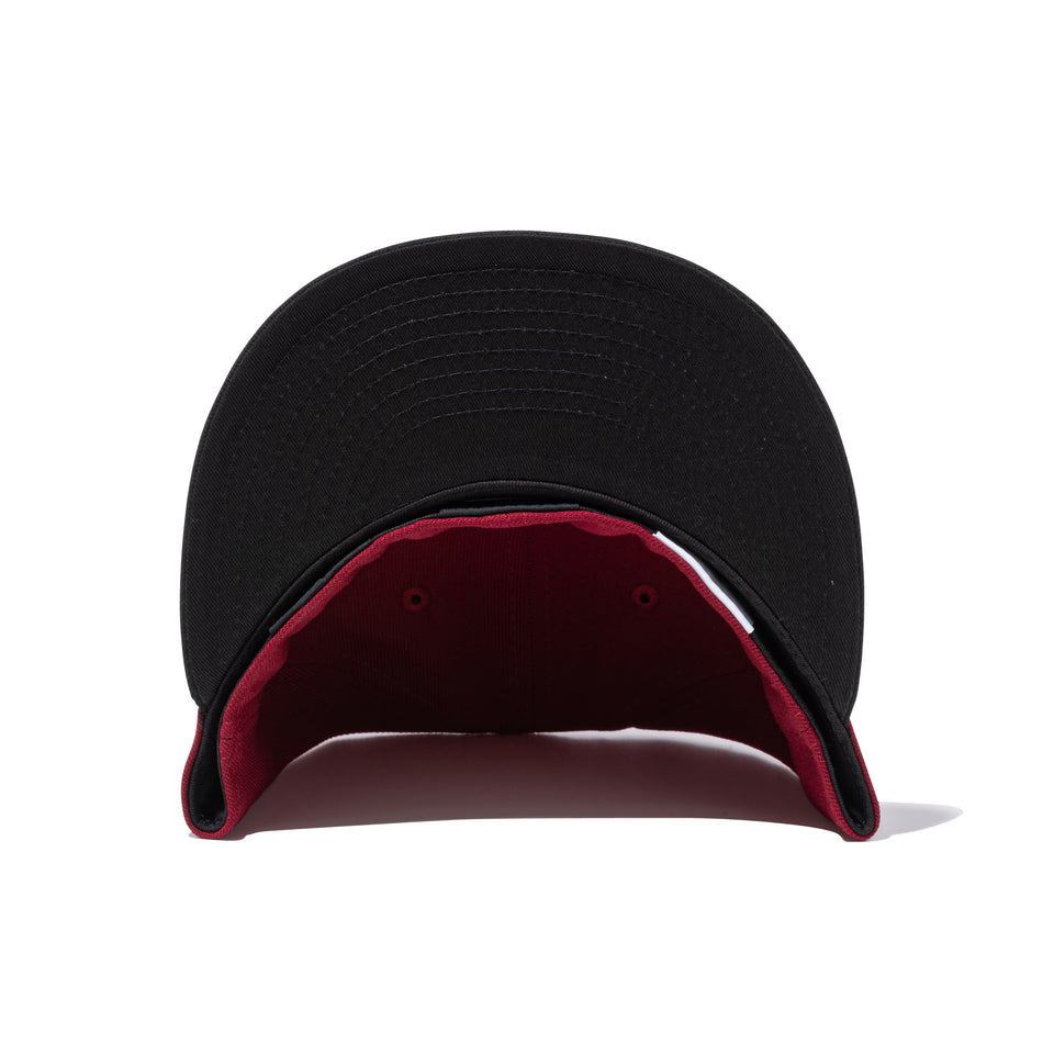 59FIFTY 宇ち多゛ カーディナル ブラックバイザー | NEW ERA ニューエラ公式オンラインストア