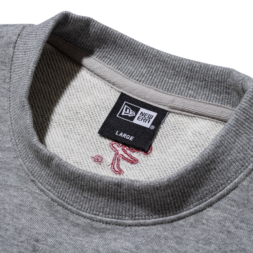 裏毛 スウェット クルーネック 宇ち多゛ ヘザーグレー | NEW ERA ニューエラ公式オンラインストア