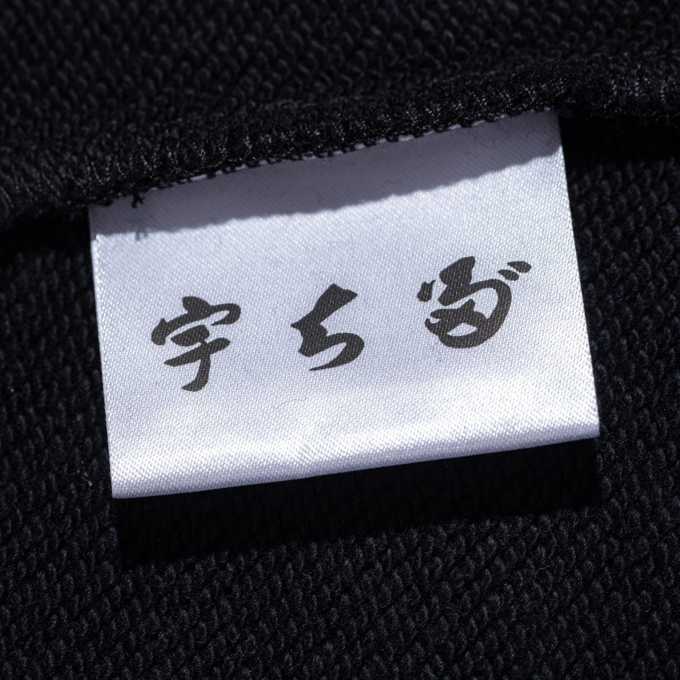 裏毛 スウェット クルーネック 宇ち多゛ ブラック | ニューエラ