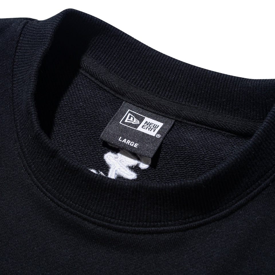 裏毛 スウェット クルーネック 宇ち多゛ ブラック | NEW ERA ニューエラ公式オンラインストア