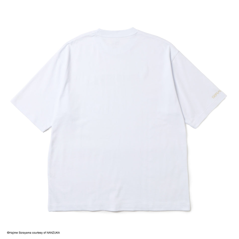 半袖 オーバーサイズド コットン Tシャツ HAJIME SORAYAMA TPUロゴ ホワイト | NEW ERA ニューエラ公式オンラインストア