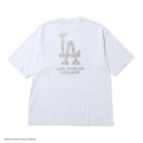 半袖 オーバーサイズド コットン Tシャツ HAJIME SORAYAMA ロサンゼルス・ドジャース TPU+グリッタープリント ホワイト | NEW ERA ニューエラ公式オンラインストア