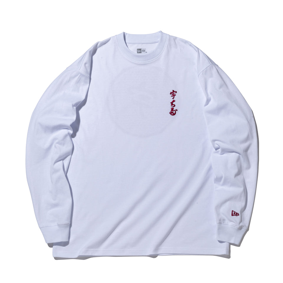 長袖 オーバーサイズド コットン Tシャツ 宇ち多゛ ホワイト | NEW ERA ニューエラ公式オンラインストア