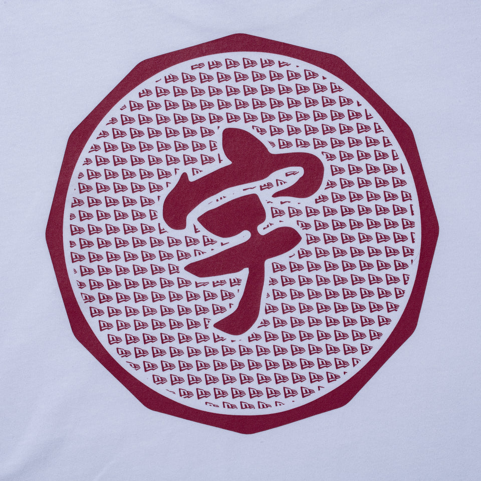 長袖 オーバーサイズド コットン Tシャツ 宇ち多゛ ホワイト | NEW ERA ニューエラ公式オンラインストア