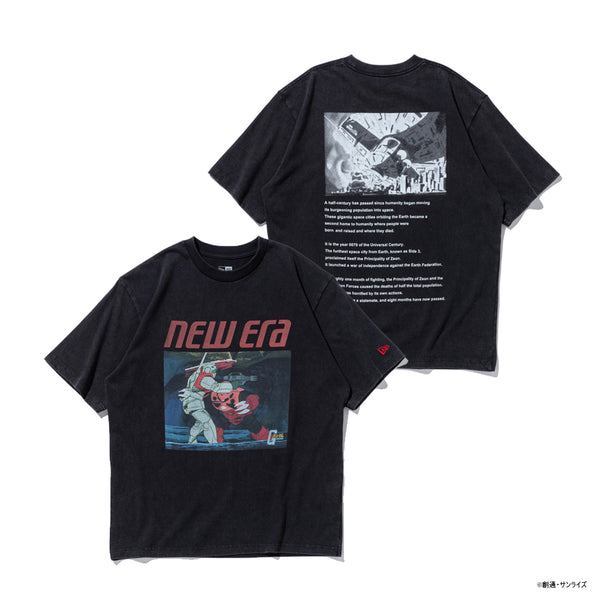 半袖 ウォッシュドコットン Tシャツ 機動戦士ガンダム ブラック 14883027_0_52fc01e6-3728-4930-