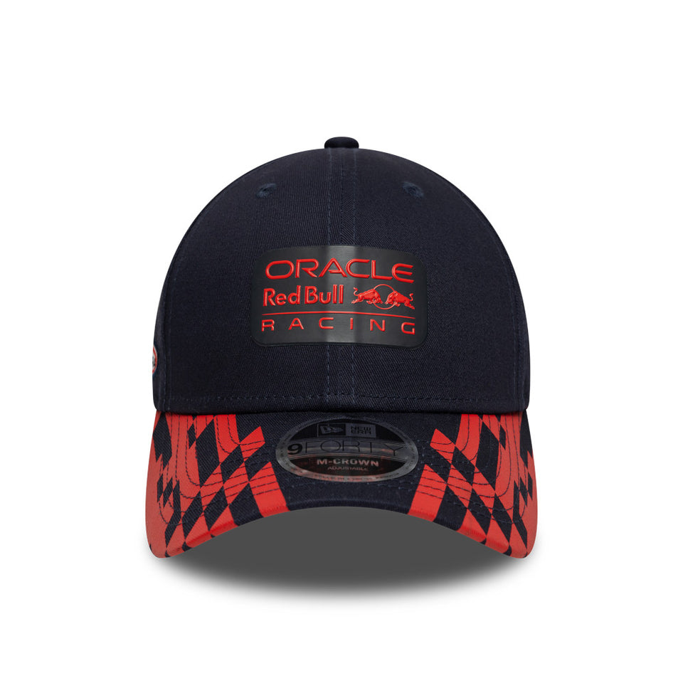 9FORTY M-Crown Oracle Red Bull Racing オラクル・レッドブル・レーシング ネイビー プリントバイザー | NEW ERA ニューエラ公式オンラインストア