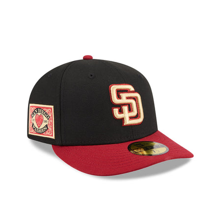 PC 59FIFTY Team Cards サンディエゴ・パドレス ブラック レッド