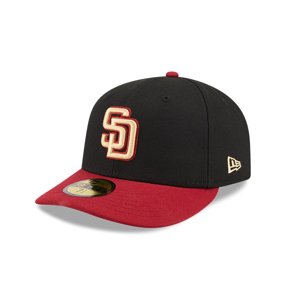 PC 59FIFTY Team Cards サンディエゴ・パドレス ブラック レッド