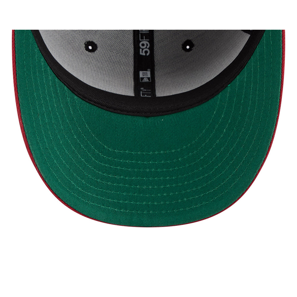 PC 59FIFTY Team Cards ニューヨーク・ヤンキース ブラック レッドバイザー | NEW ERA ニューエラ公式オンラインストア