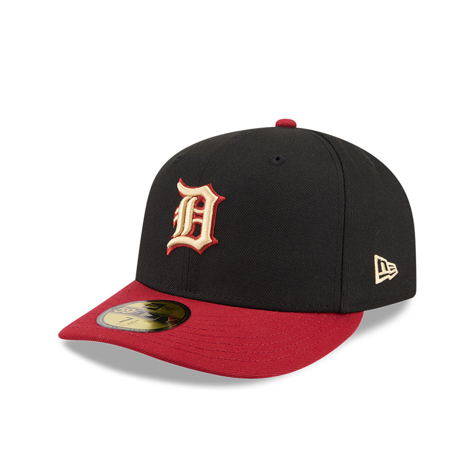 PC 59FIFTY Team Cards デトロイト・タイガース ブラック レッドバイザー | NEW ERA ニューエラ公式オンラインストア